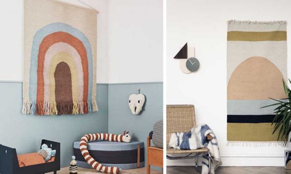 Inspiration déco : 9 styles de tapis tendance à accrocher au mur !