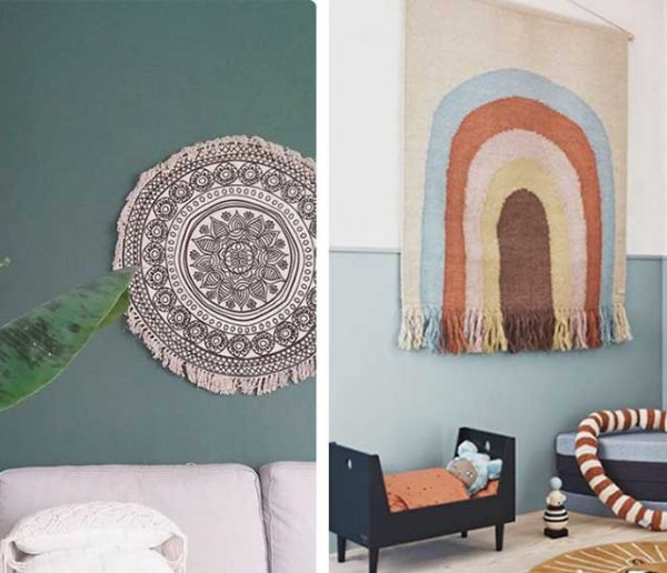 Inspiration déco : 9 styles de tapis tendance à accrocher au mur !