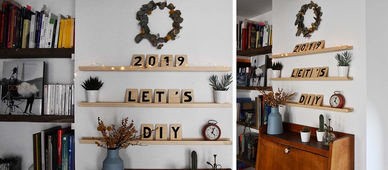 Tuto : Fabriquez un letter board tendance avec une simple planche de bois !