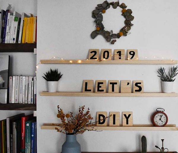 Tuto : Fabriquez un letter board tendance avec une simple planche de bois !