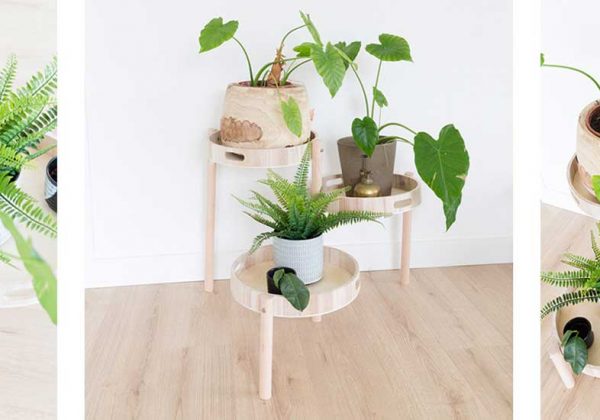 Diy Réalisez Un Support à Plantes En Bois Design Et Pas Cher