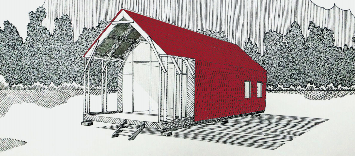 Ce kit vous permettra de construire vous-même votre maison biodégradable pour 40 000 euros