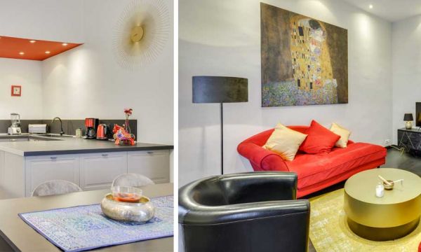 Avant / Après : Cet appartement a été entièrement décoré d'après un tableau de Klimt