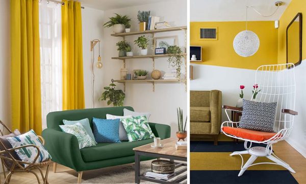 Couleur tendance : 8 nuances de jaune pour réchauffer votre décoration cet hiver !