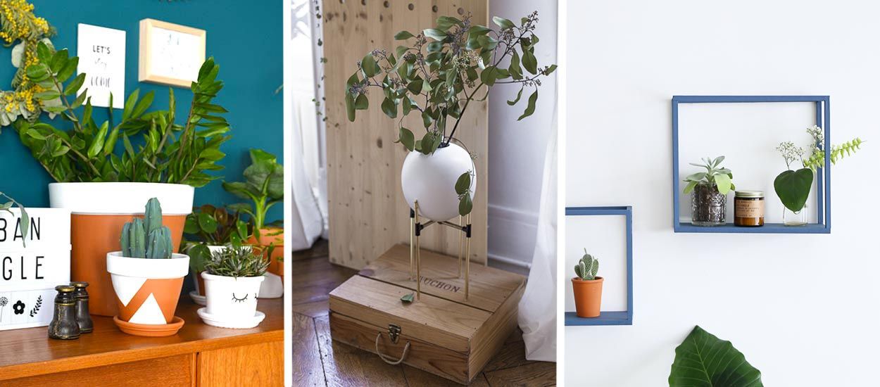 10 tutoriels pour mettre en valeur les plantes dans sa maison