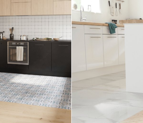Tendance : Comment mixer parquet et carrelage dans une même pièce ?