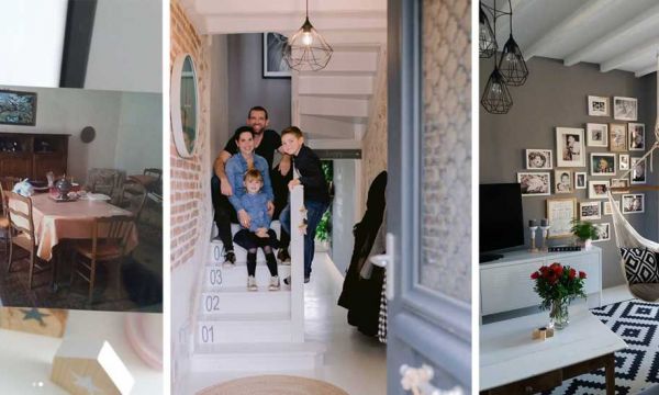 Avant / Après : Bienvenue chez Claire et Ivan, qui ont révélé l'incroyable potentiel de cette vieille maison