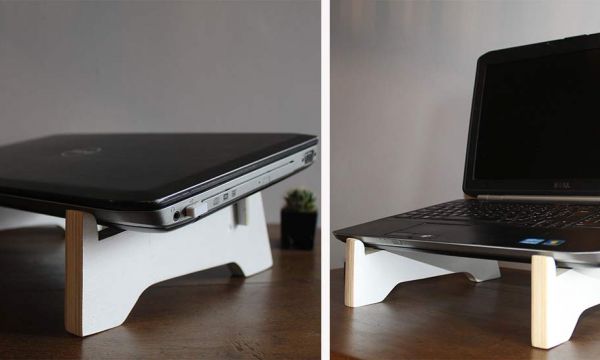 Tuto : Fabriquez votre support d'ordinateur et travaillez confortablement pour 10 euros !