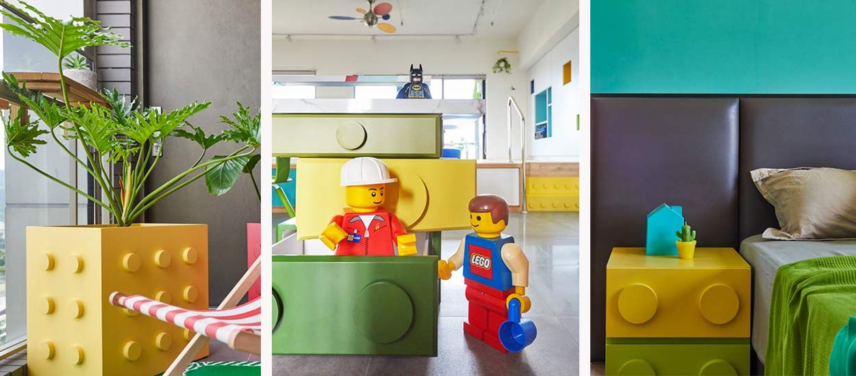 Cet appartement sur le thème des Lego fera rêver petits et grands