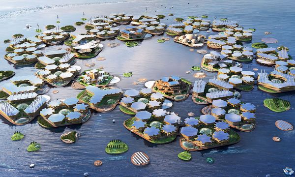 Cette ville flottante pourrait accueillir les futurs réfugiés climatiques des États-Unis
