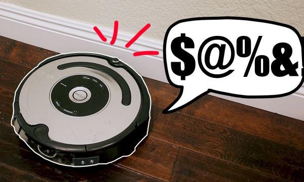 Ce robot aspirateur hurle de douleur quand il percute un obstacle