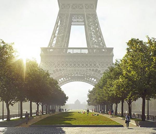 Le site de la Tour Eiffel bientôt métamorphosé pour laisser place aux piétons et aux arbres