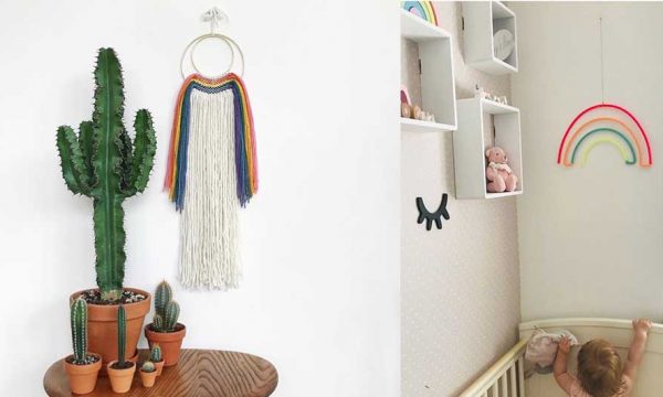 Déco : 10 inspirations pour adopter l'arc-en-ciel, le motif tendance de l'été !