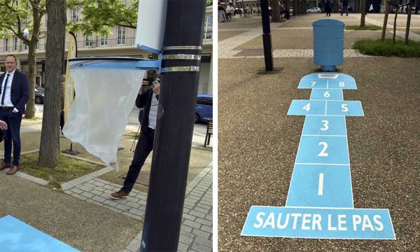 Cette ville transforme ses poubelles en paniers de basket pour une bonne raison