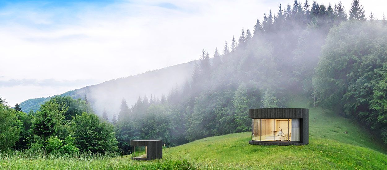 Une magnifique cabane made in France pour passer la nuit en pleine nature