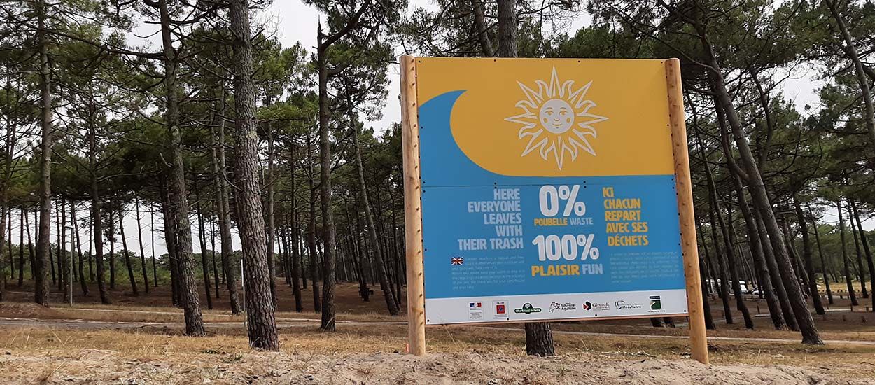 Cet été, cette plage se passe de poubelles pour encourager le zéro déchet !