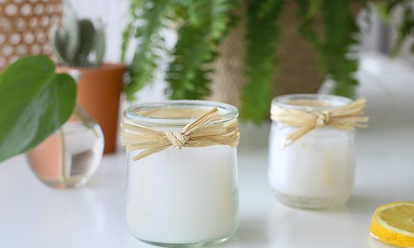 Tuto : fabriquez des bougies récup' à la citronnelle