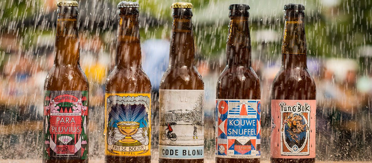 Ils récupèrent l'eau de pluie des toitures pour en faire de la bière !