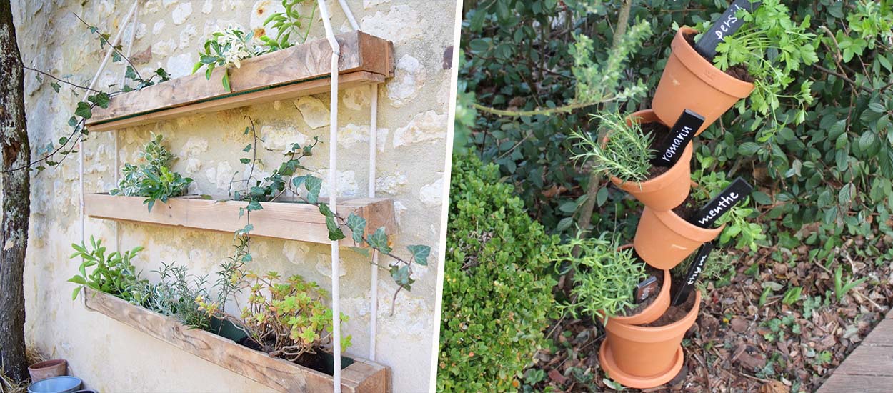 Best-of : 7 idées pour fabriquer une jardinière récup'