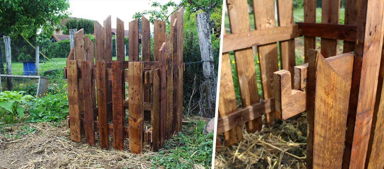 Jardinage : comment fabriquer un double bac à compost en bois de