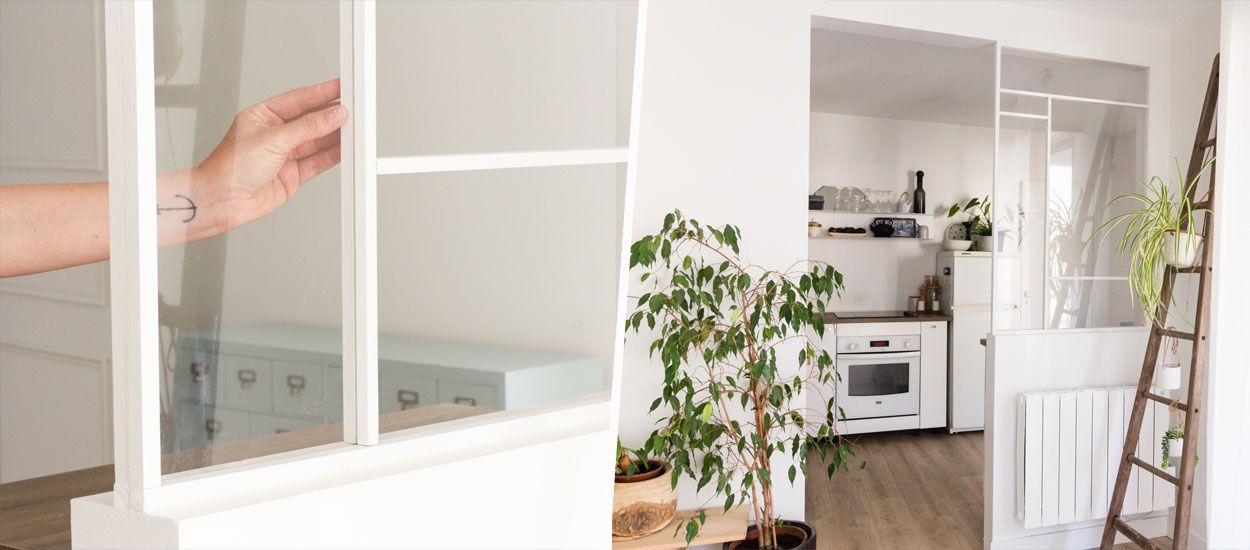 Comment fabriquer une verrière blanche sur-mesure et originale ?