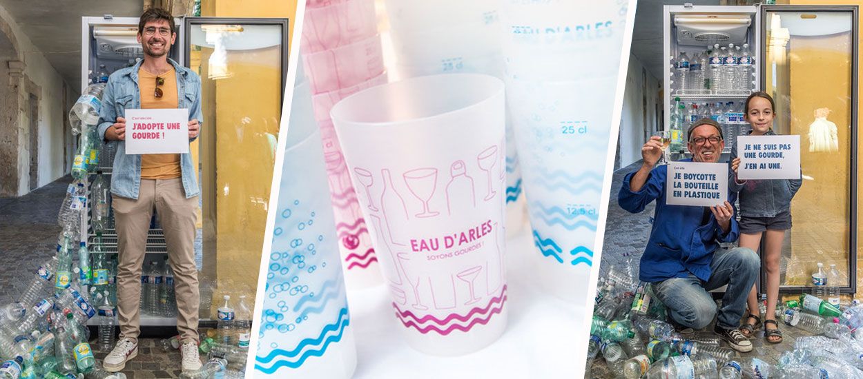 La ville d'Arles se lance dans un défi inédit : supprimer les bouteilles en plastique !
