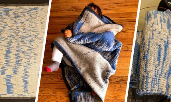 DIY : Chaque rang de cette couverture pour bébé représente un jour de sa vie