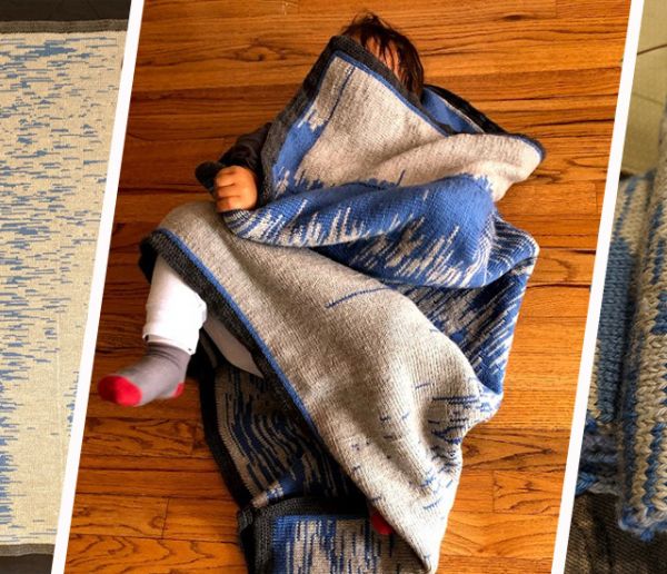 DIY : Chaque rang de cette couverture pour bébé représente un jour de sa vie