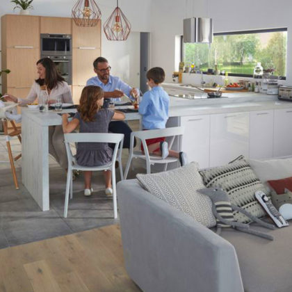 Une cuisine familiale  & conviviale