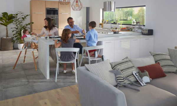 Une cuisine familiale  & conviviale