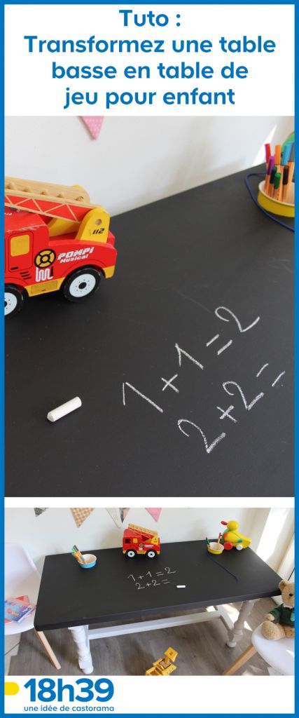 Tutoriel Fabriquer Une Table De Jeu Partir D une Vieille Table Basse