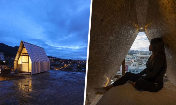 Une mini-maison installée sur les toits pour résoudre la crise du logement en ville