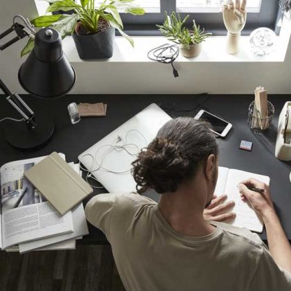 Télétravail : Nos astuces pour un bureau plus lumineux