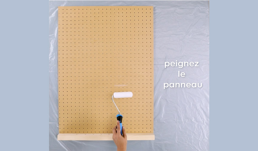 Ranger ses outils sur panneau mural - Bricofamily