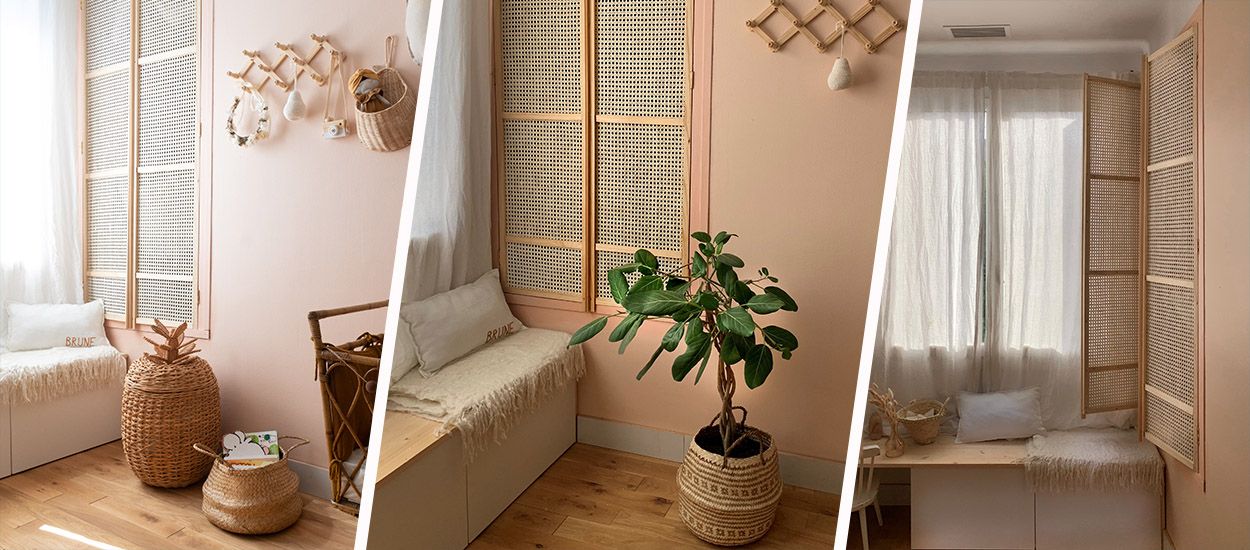 Tuto : Fabriquez de belles portes de dressing en cannage