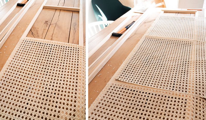 Dressing en cannage fait maison : découvrez notre tutoriel