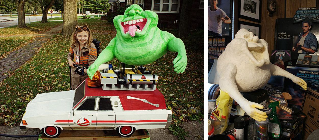 Halloween : son père lui fabrique le déguisement de Ghostbusters ultime