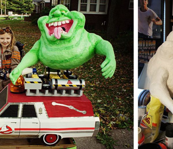 Halloween : son père lui fabrique le déguisement de Ghostbusters ultime