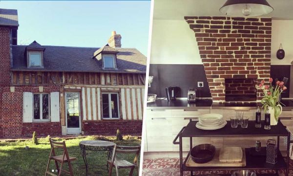 Avant / Après : Ils ont rénové une ancienne ferme en Normandie pour 15 000 euros seulement