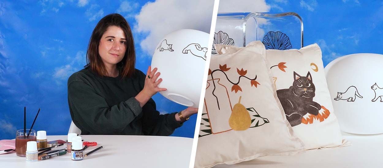 Les conseils d'une illustratrice pour customiser vos objets déco (+ concours !)