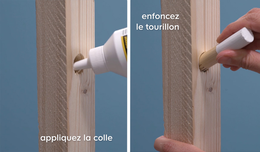 tutoriel portemanteau bois et béton étape 11