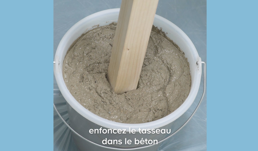 tutoriel portemanteau bois et béton étape 6