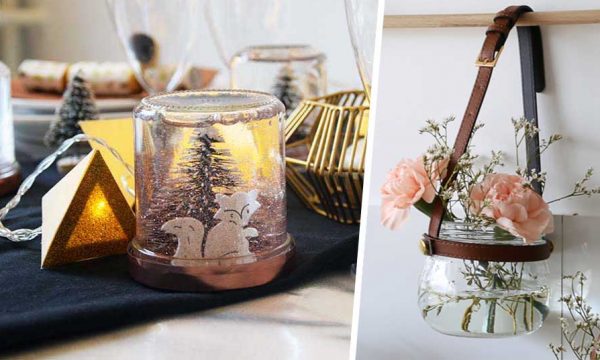 8 idées déco pour réutiliser vos bocaux en verre vides