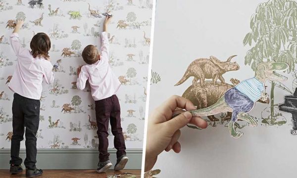 Papier peint magnétique ou interactif : 3 idées originales pour tapisser une chambre d'enfant