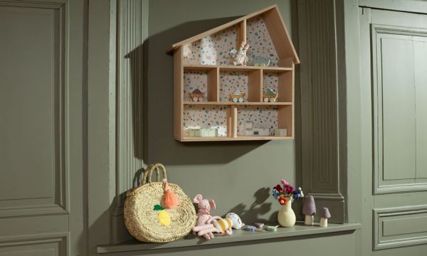Tuto : Fabriquez une étagère maison de poupées