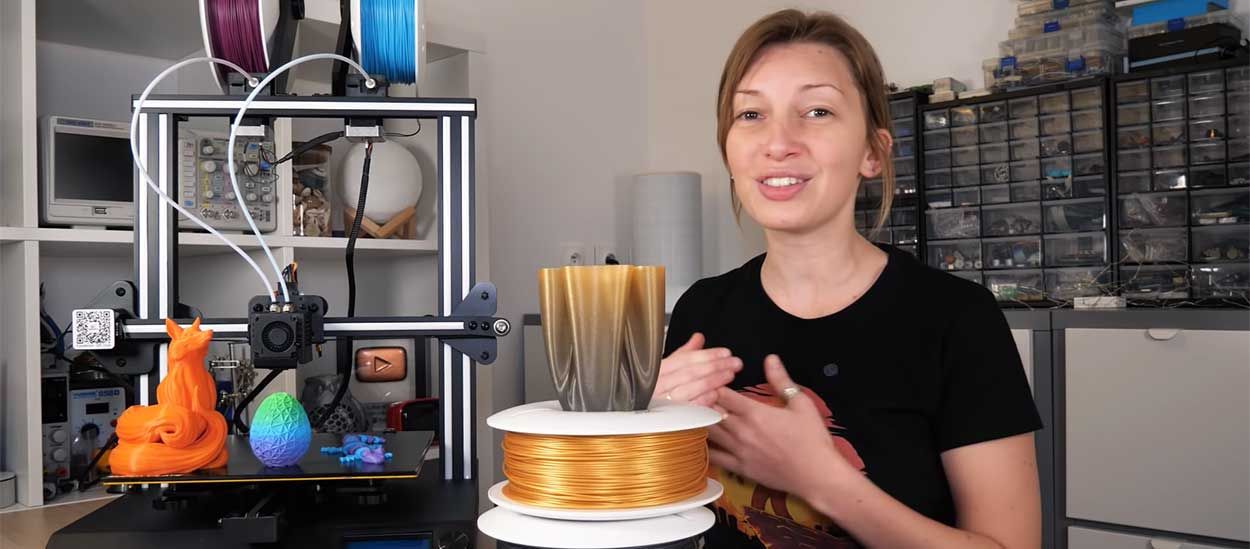 Heliox, la makeuse passionnée d'impression 3D et d'électronique