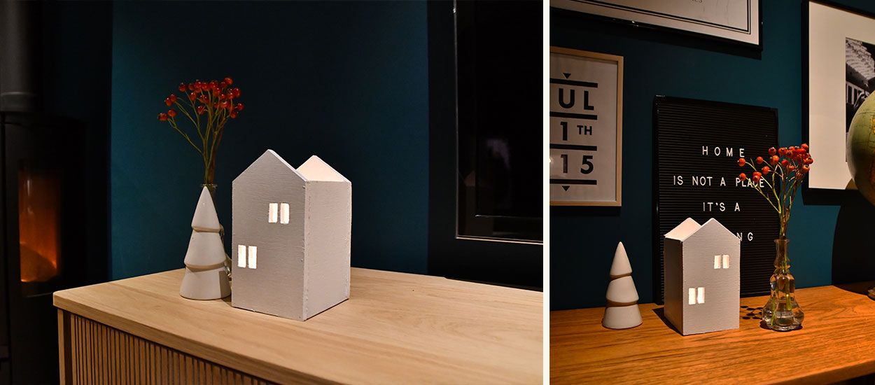 Tuto : Fabriquez un photophore en maisonnette pour décorer votre intérieur