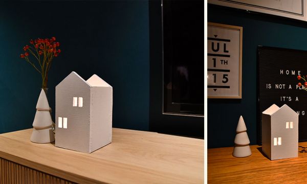 Tuto : Fabriquez un photophore en maisonnette pour décorer votre intérieur