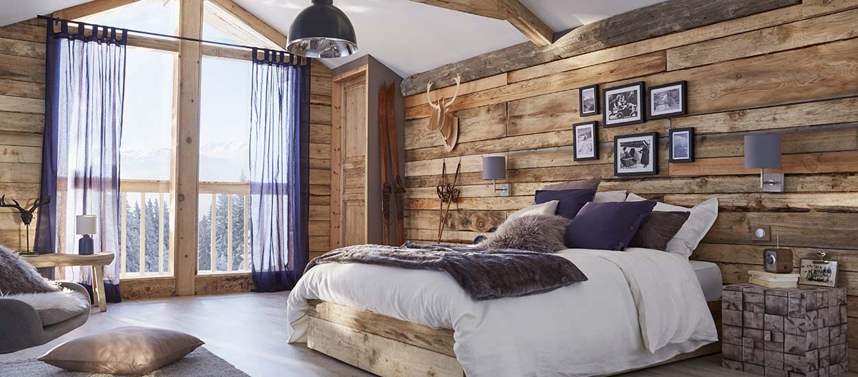 8 chambres d'inspiration chalet pour un hiver cocooning