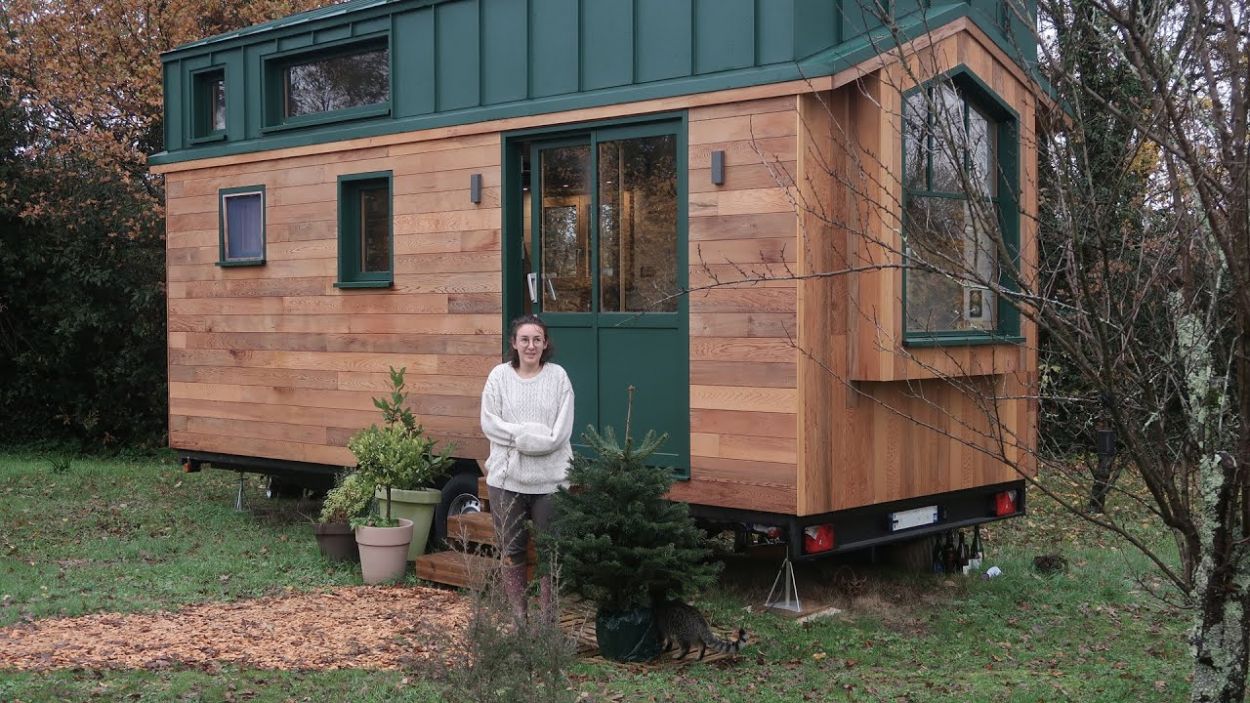 Témoignage : ça fait quoi de vivre dans une tiny-house en hiver... et à 2 ?!